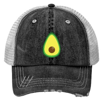 Discover Avocado Vector Design Trucker Hats
