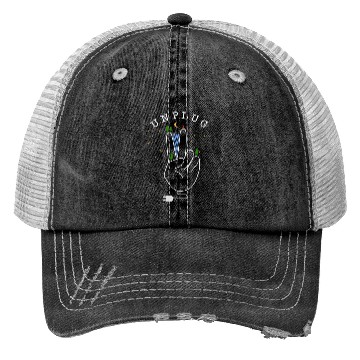 Discover Unplug - nature, forest and mountains Trucker Hats