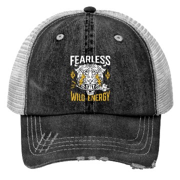 Discover Fearless. Wild energy. Trucker Hats