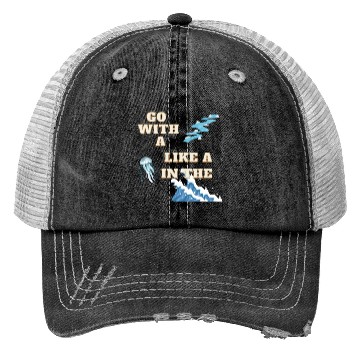 Discover Embracing the Jellyfish Mentality Trucker Hats