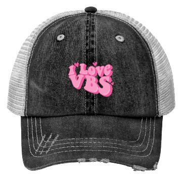 Discover I Love VBS Crew Vacation Bible School Bible Trucker Hats