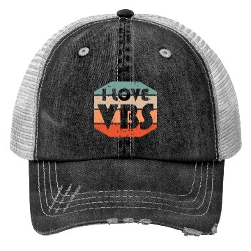 Discover I Love VBS Summer Camp Vacation Bible School Crew Trucker Hats