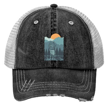 Discover Hiking - mountain love Trucker Hats