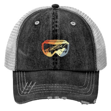 Discover Vintage Snowboarding Trucker Hats