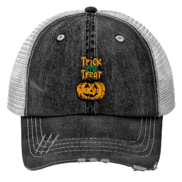 Discover trick or treat Trucker Hats