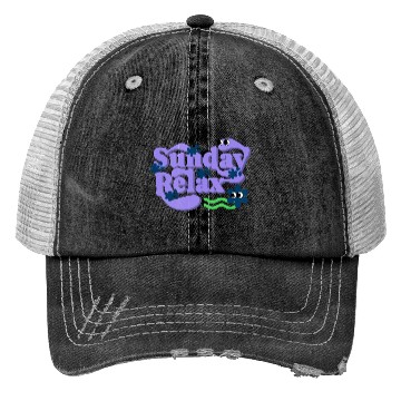 Discover sunday relax Trucker Hats