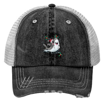 Discover Great White Christmas Trucker Hats