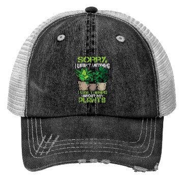 Discover Plant Lover Florist Gift Women Gardening Plants Trucker Hats