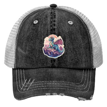 Discover Dragon Tamer Nostalgia Trucker Hats
