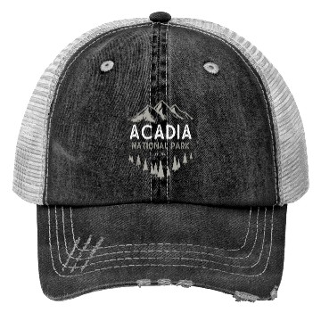 Discover Acadia National Park Est 1916 Maine Trucker Hats