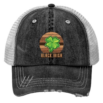 Discover Patrick Day African Irish Trucker Hats