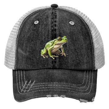 Discover tree Frog - Vibrant Animal Design Trucker Hats