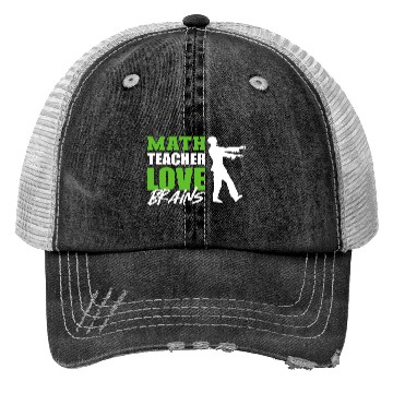 Discover Love Brains Mathematician Or Math Teacher Gift Trucker Hats
