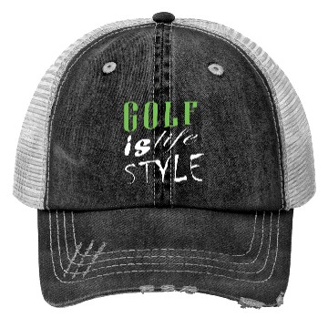 Discover Golf Is Life Style Trucker Hats