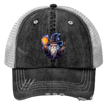 Discover wizard Trucker Hats