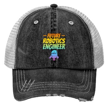 Discover AI Robotics Machine Learning - Future Robotics Eng Trucker Hats