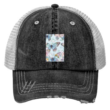 Discover repeating patterns tiles flowers Trucker Hats