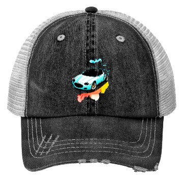 Discover Running car Trucker Hats