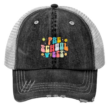 Discover Back To School Vibes Retro Teacher Student Trucker Hats
