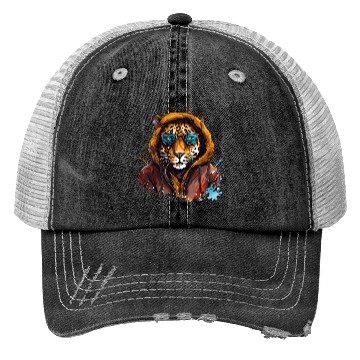 Discover Street Style Leopard | Leopard Lovers Trucker Hats