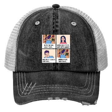 Discover Father’s Day Comic Design Trucker Hats