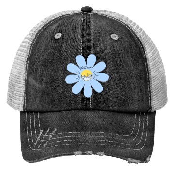 Discover chill out relax flower Trucker Hats