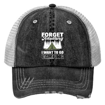 Discover Adulting Life Nature Lover Trucker Hats