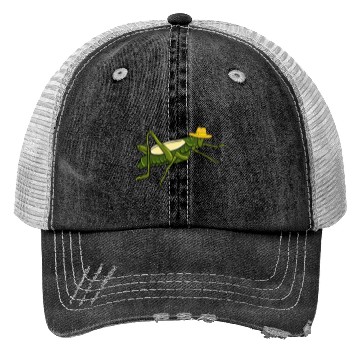 Discover Grasshopper Insect Bug Lover Green Nature Locusts Trucker Hats