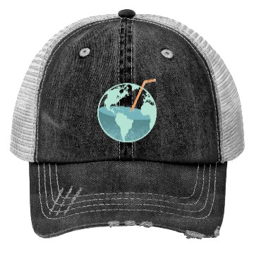 Discover Are You Thirsty Our Planet Light Trucker Hats