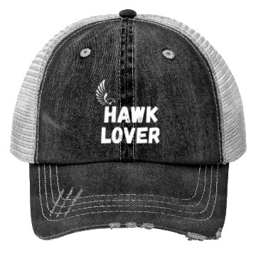 Discover Hawk Lover Trucker Hats