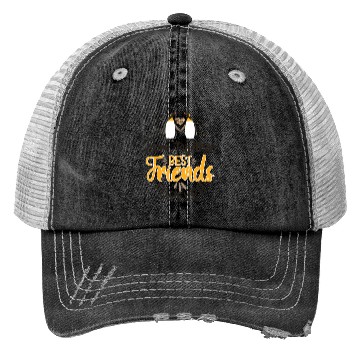 Discover Born Together Best Friends Forever Trucker Hats