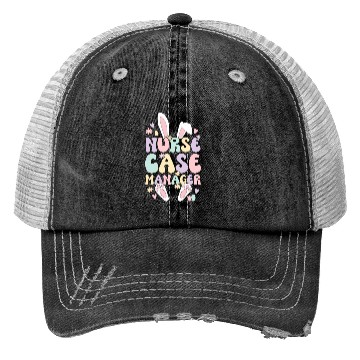 Discover Nurse Case Ager Easter Bunny Case Aget Easter Trucker Hats