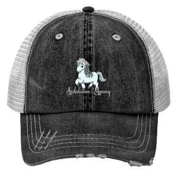 Discover Horse Lover Andalusian Mommy Trucker Hats