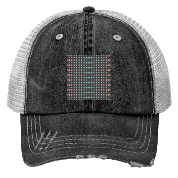 Discover Vintage Polka Dots Pattern Design Trucker Hats