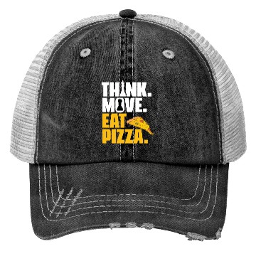 Discover Funny Board Game Grandmaster For A Pizza Lover Trucker Hats