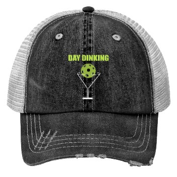 Discover Day Dinking Pickleball Player Gift Trucker Hats