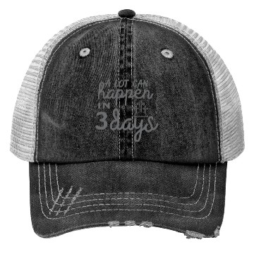 Discover A Lot Can Happen In 3 Days Resurrection Easter Trucker Hats