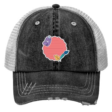 Discover Back to School Sticker Trucker Hats