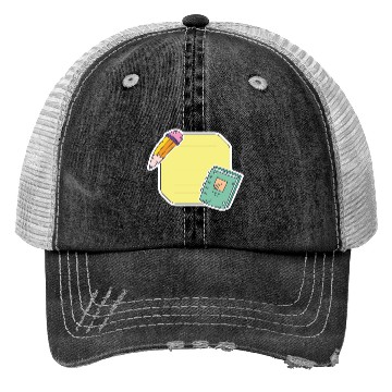 Discover Back to School Sticker Set Trucker Hats