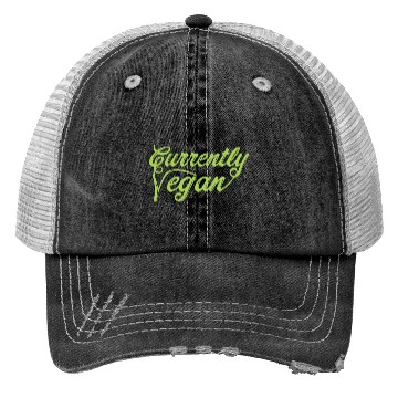 Discover Currently Vegan Vegetarian Plant Based Trucker Hats