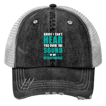 Discover Misophonia Awareness Gift Trucker Hats
