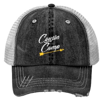 Discover Cousin Camp Arrow Trucker Hats