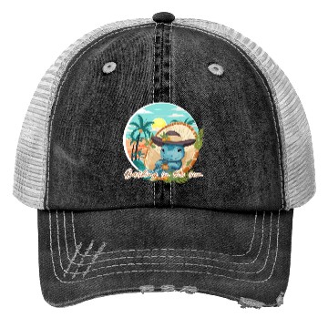 Discover Basking In The Sun Trucker Hats