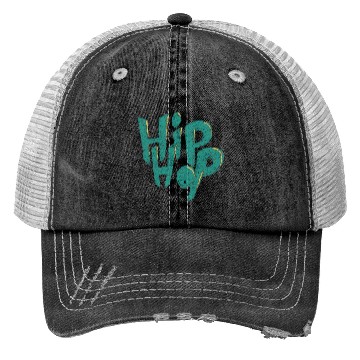 Discover Hip Hop Wall Street Art Trucker Hats