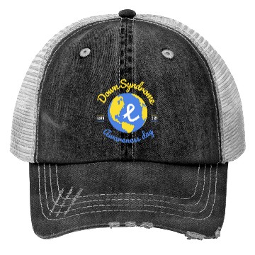 Discover World Down Syndrome Awareness Day Trucker Hats