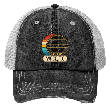 Discover Total Solar Eclipse Texas Waco April 28 2024 Trucker Hats