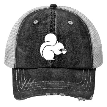 Discover Squirrel Nut Acorn Rodent Forest Lover Wild Pet Trucker Hats