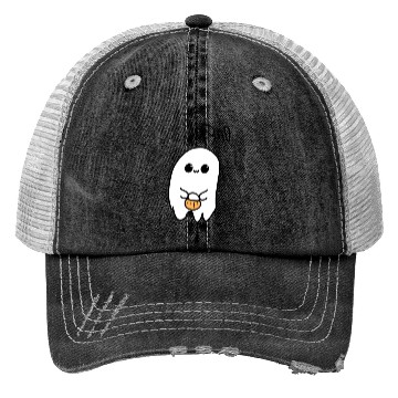 Discover Halloween ghost Trucker Hats