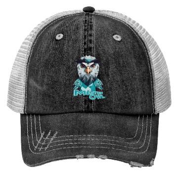 Discover Mister owl origami Trucker Hats