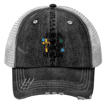 Discover Jesus Is The Reason For The Season Trucker Hats